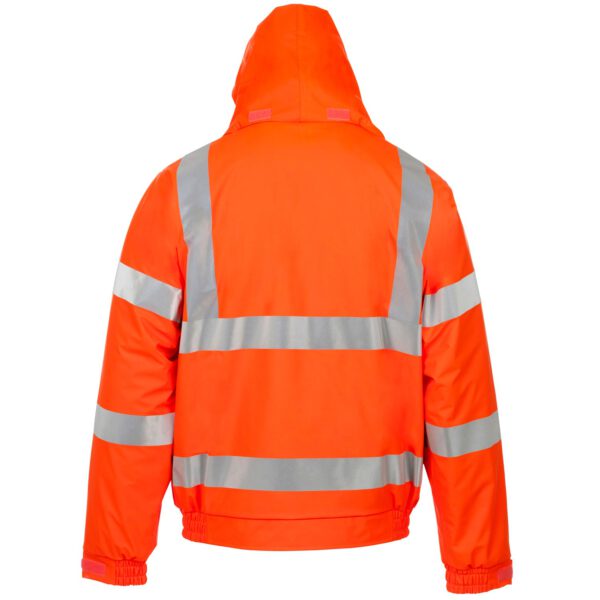 Storm-Flex® Hi Vis Orange PU Bomber Jacket