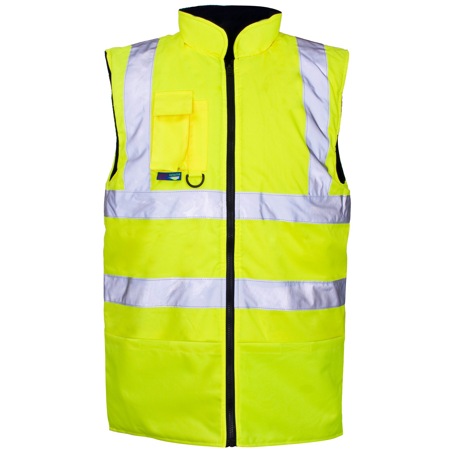 ST Hi Vis Yellow Reversible Bodywarmer